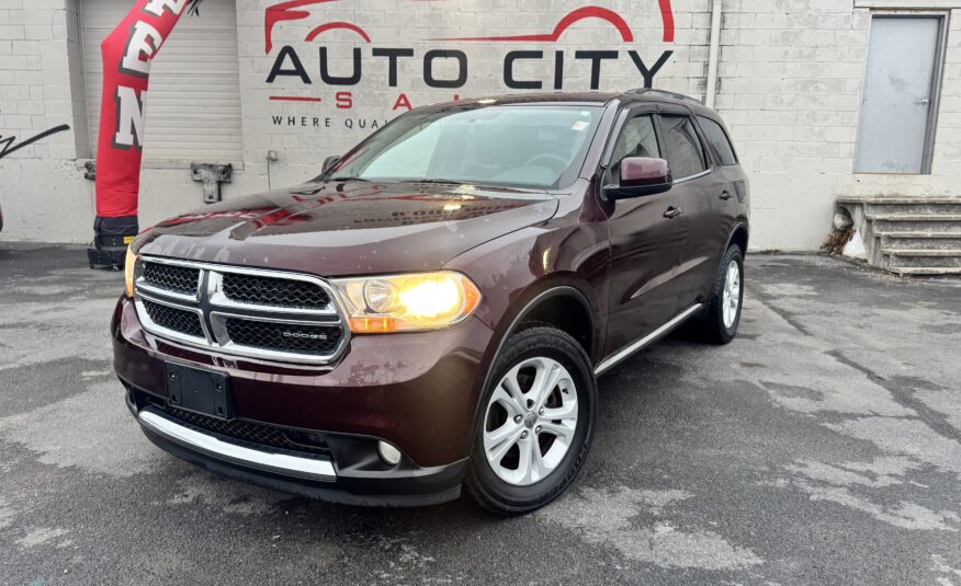 2012 Dodge Durango SXT Sport Utility 4D